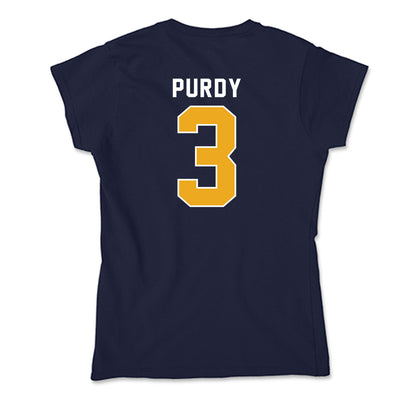  - NCAA Softball : jayce purdy - Soft Style Women’s T-Shirt-1