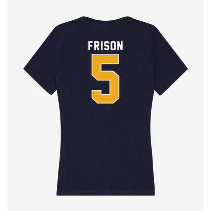 UTC - NCAA Men's Basketball : Jordan Frison - Women's V-Neck T-Shirt-1