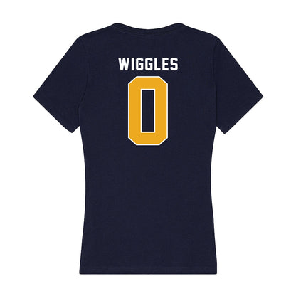 UTC - NCAA Football : Quay Wiggles - Women's V-Neck T-Shirt-1