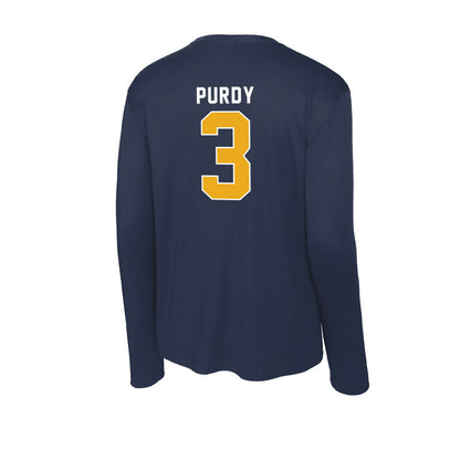  - NCAA Softball : jayce purdy - Activewear Long Sleeve T-Shirt-2