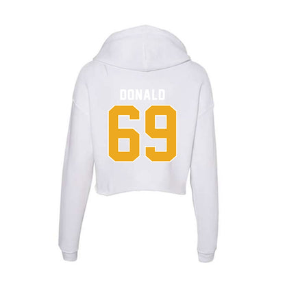 UTC - NCAA Football : Aidan Donald - Women's Crop Fleece Hoodie-1