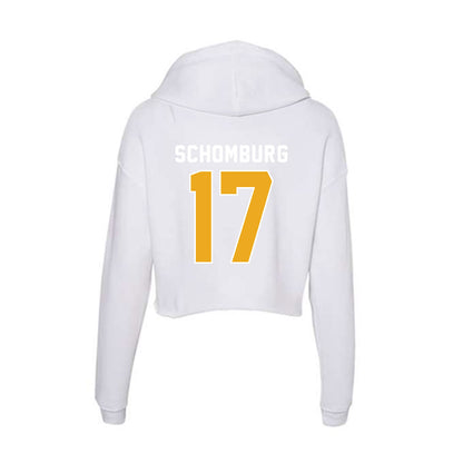 UTC - NCAA Football : Luke Schomburg - Women's Crop Fleece Hoodie-1