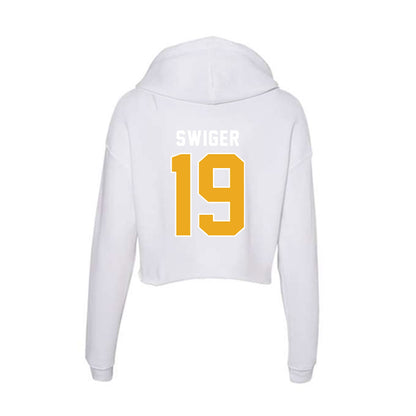 UTC - NCAA Women's Soccer : Brenna Swiger - Women's Crop Fleece Hoodie-1