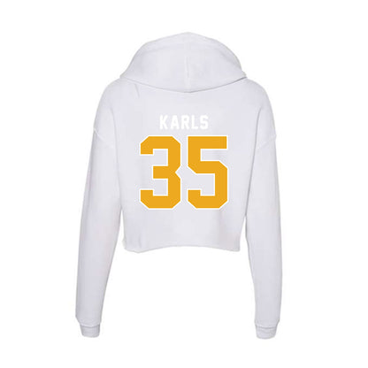 UTC - NCAA Softball : Auburn Karls - Women's Crop Fleece Hoodie-1
