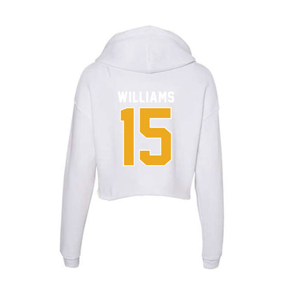 UTC - NCAA Football : Joshua Williams - Women's Crop Fleece Hoodie-1