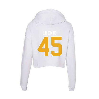 UTC - NCAA Football : Drake Luckie - Women's Crop Fleece Hoodie-1