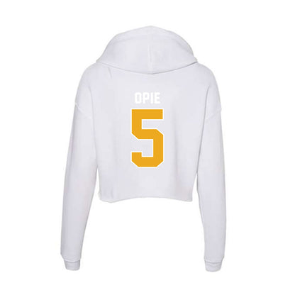 UTC - NCAA Women's Soccer : Hannah Opie - Women's Crop Fleece Hoodie-1