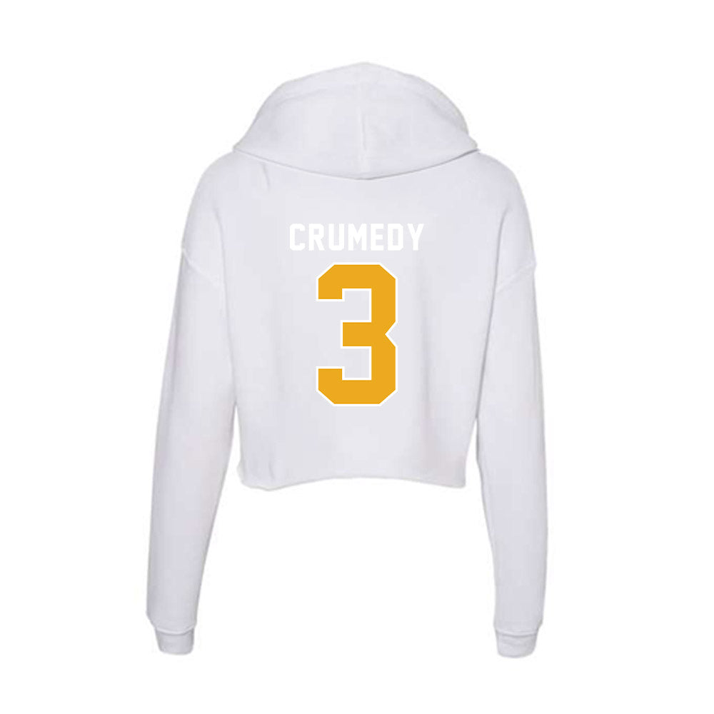 UTC - NCAA Football : Taylor Crumedy - Women's Crop Fleece Hoodie-1