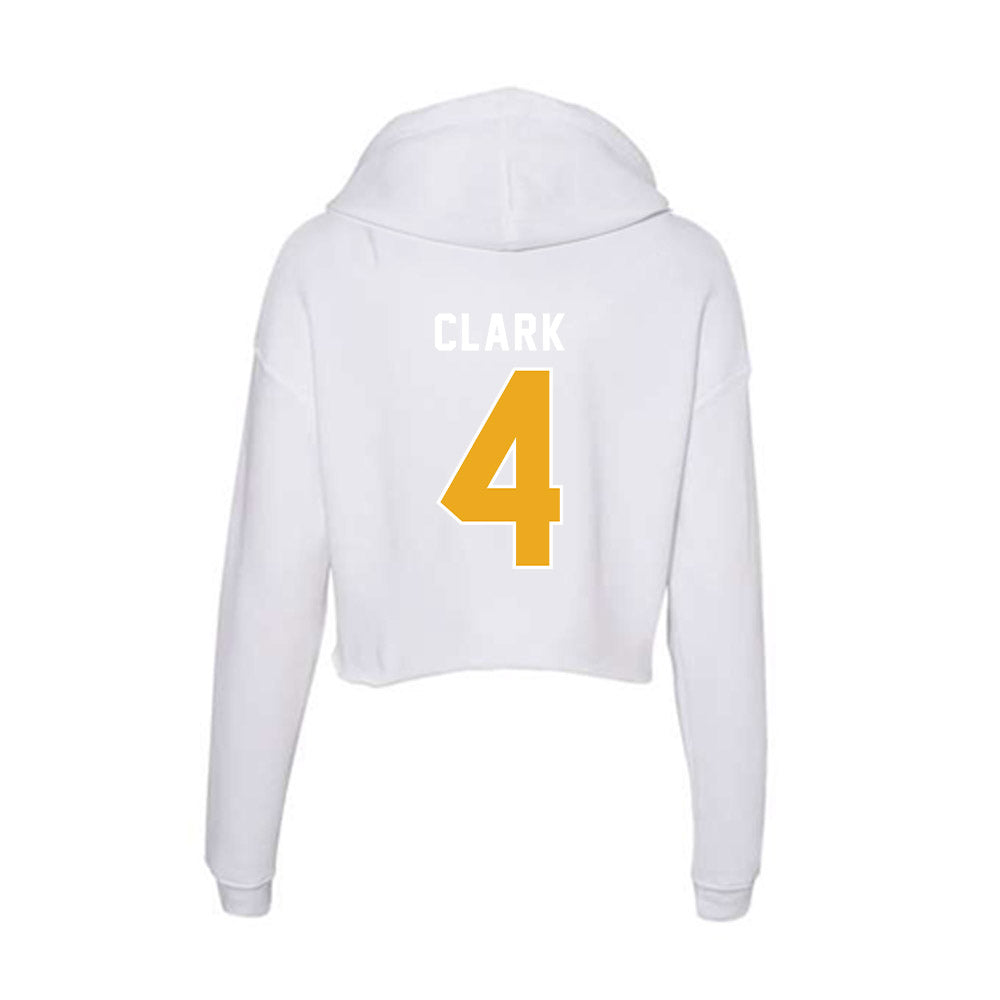 UTC - NCAA Beach Volleyball : Taylor Clark - Women's Crop Fleece Hoodie-1