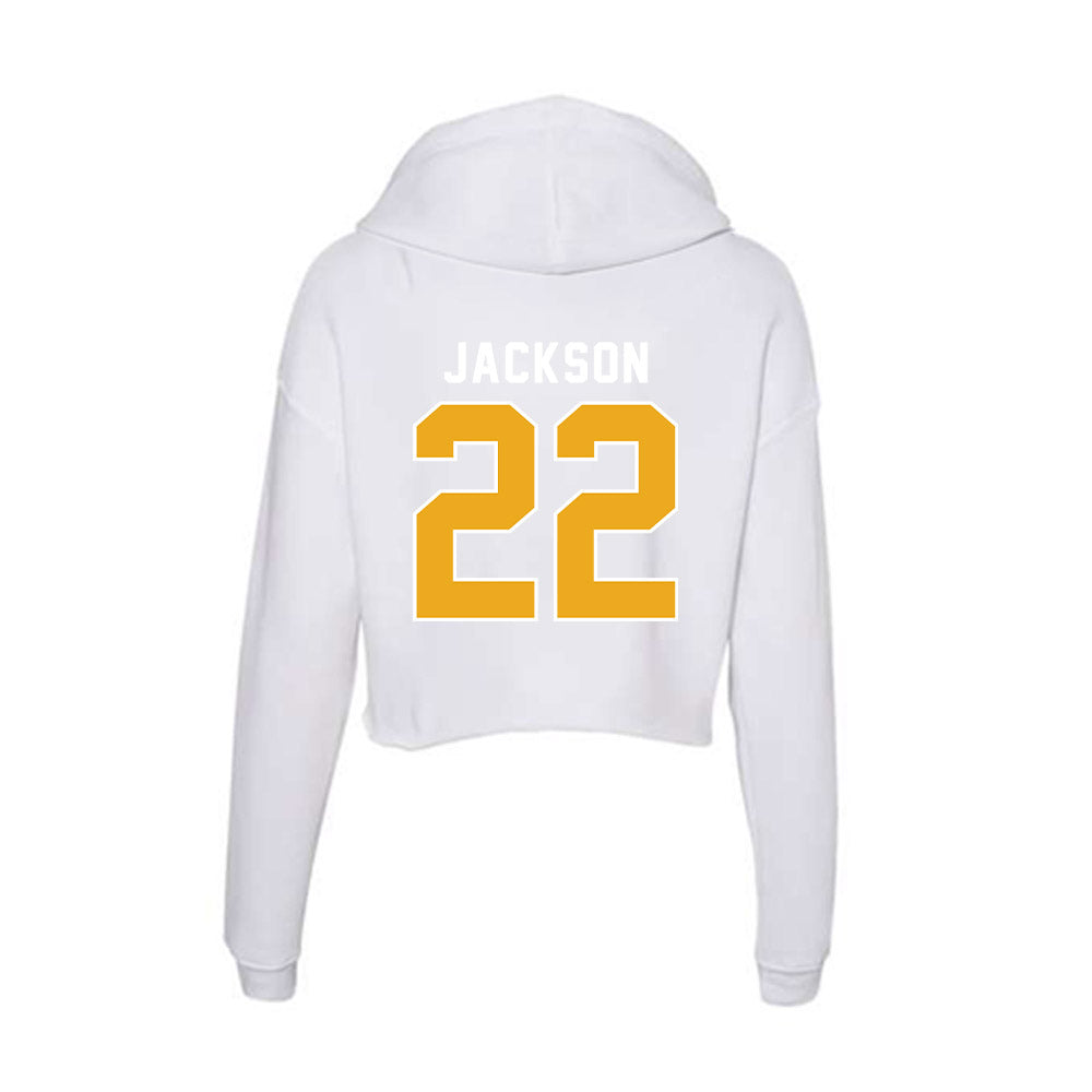 UTC - NCAA Football : Lance Jackson - Women's Crop Fleece Hoodie-1
