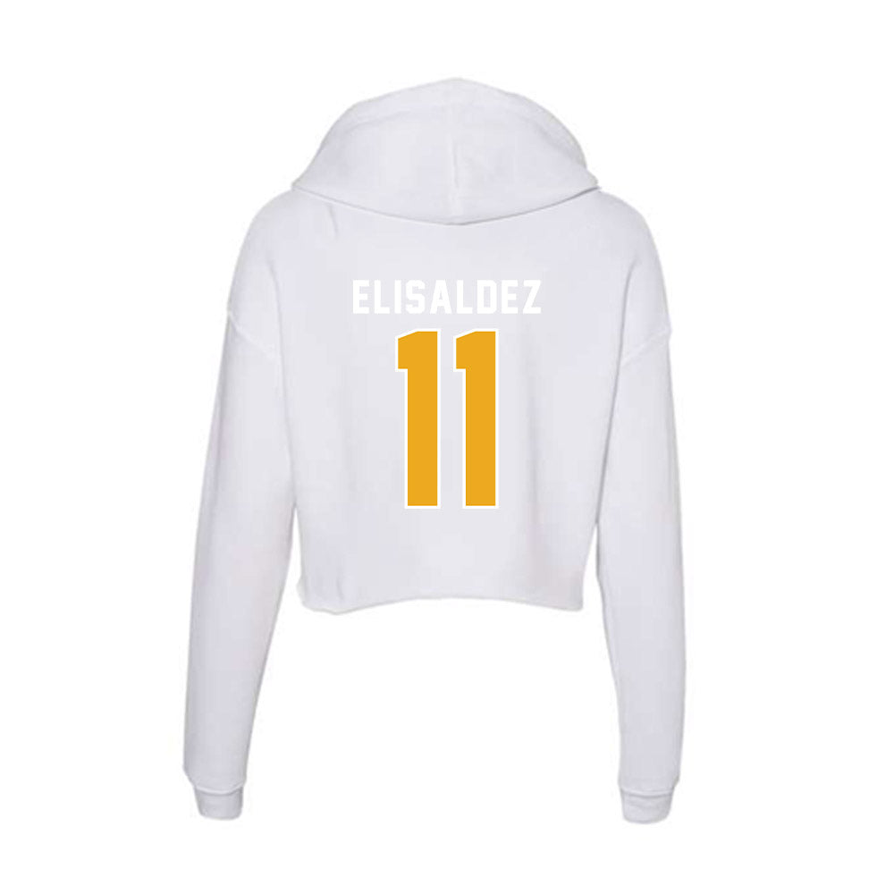 UTC - NCAA Women's Basketball : Caia Elisaldez - Women's Crop Fleece Hoodie-1