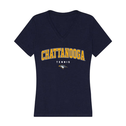 UTC - NCAA Women's Tennis : Addison Iacono - Women's V-Neck T-Shirt-0