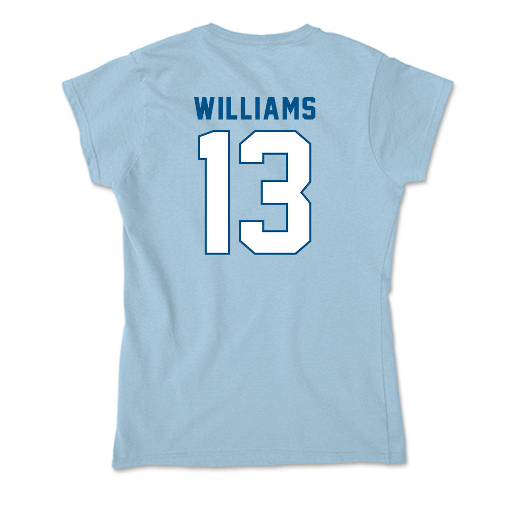 SSU - NCAA Men's Basketball : Markees Williams - Soft Style Women’s T-Shirt-1