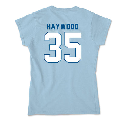 SSU - NCAA Men's Basketball : Terence Haywood - Soft Style Women’s T-Shirt-1