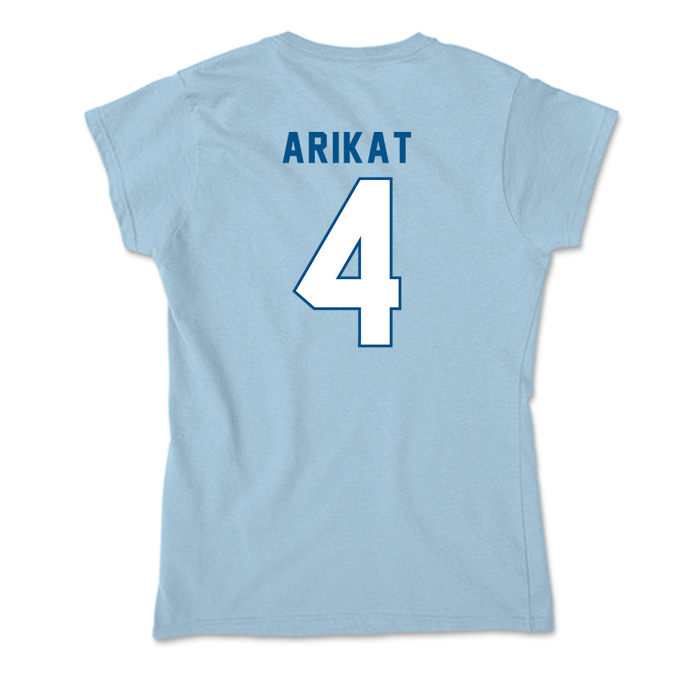 SSU - NCAA Women's Basketball : Sheriene Arikat - Soft Style Women’s T-Shirt-1