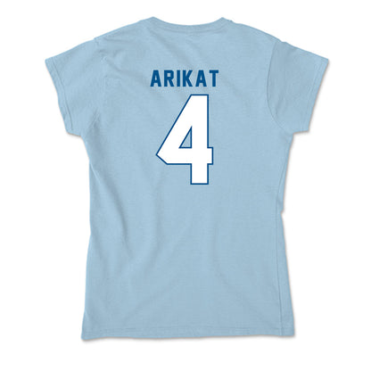 SSU - NCAA Women's Basketball : Sheriene Arikat - Soft Style Women’s T-Shirt-1