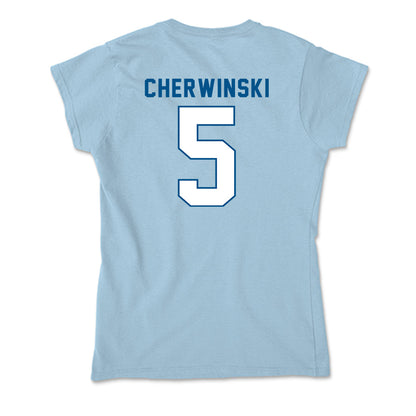 SSU - NCAA Women's Basketball : Sienna Cherwinski - Soft Style Women’s T-Shirt-1
