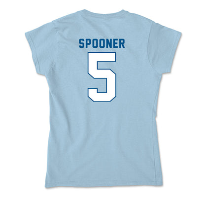 SSU - NCAA Women's Volleyball : Kaili Spooner - Soft Style Women’s T-Shirt-1