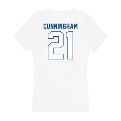 SSU - NCAA Men's Soccer : Jvon Cunningham - Women's V-Neck T-Shirt-1