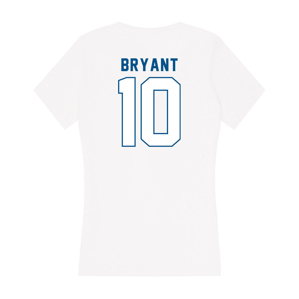 SSU - NCAA Men's Basketball : Julian Bryant - Women's V-Neck T-Shirt-1