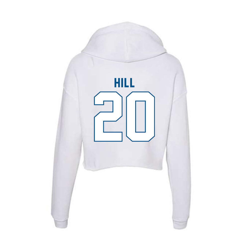 SSU - NCAA Baseball : Hawk Hill - Women's Crop Fleece Hoodie-1