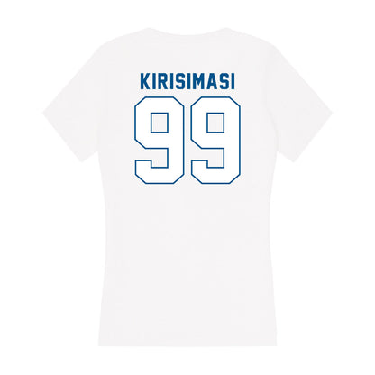 SSU - NCAA Women's Soccer : Ayana Kirisimasi - Women's V-Neck T-Shirt-1