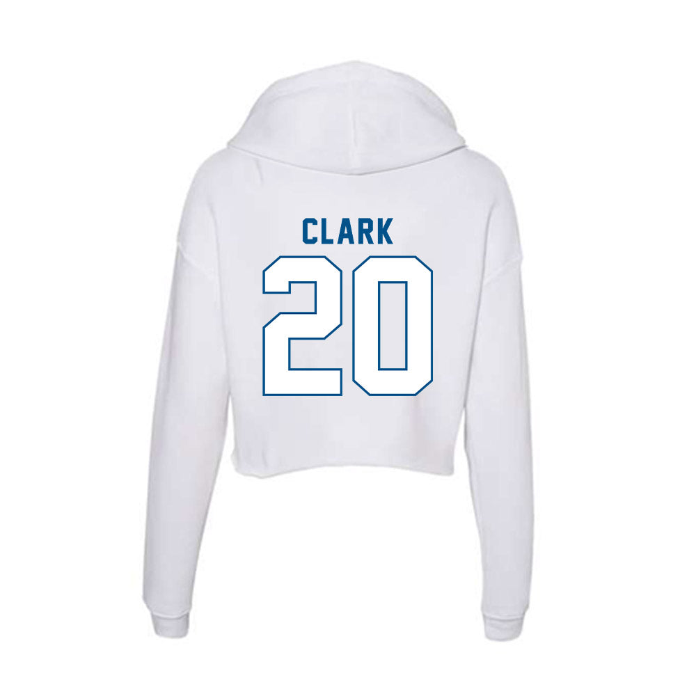 SSU - NCAA Women's Basketball : Madisyn Clark - Women's Crop Fleece Hoodie-1