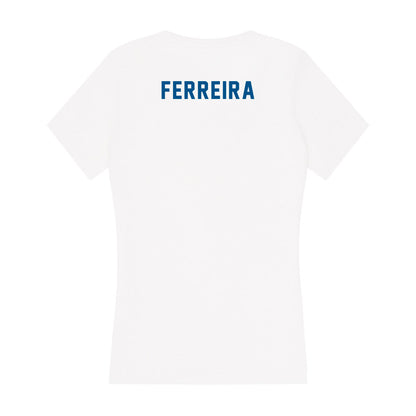 SSU - NCAA Women's Track & Field : Ava Ferreira - Women's V-Neck T-Shirt-1