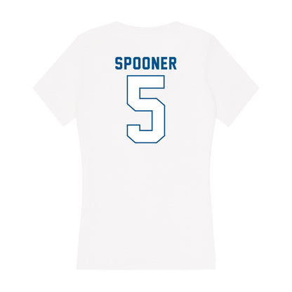SSU - NCAA Women's Volleyball : Kaili Spooner - Women's V-Neck T-Shirt-1