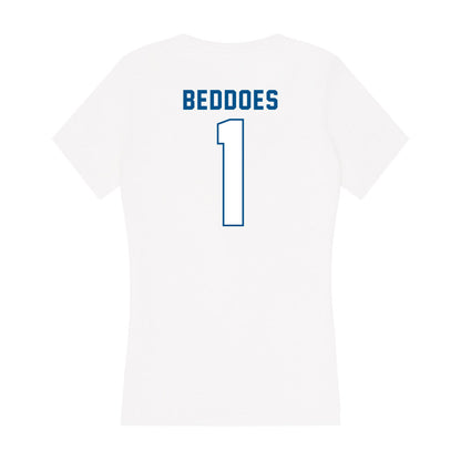 SSU - NCAA Women's Soccer : Ariana Beddoes - Women's V-Neck T-Shirt-1