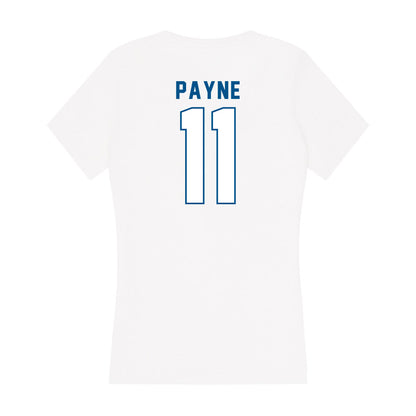 SSU - NCAA Women's Volleyball : Kya Payne - Women's V-Neck T-Shirt-1