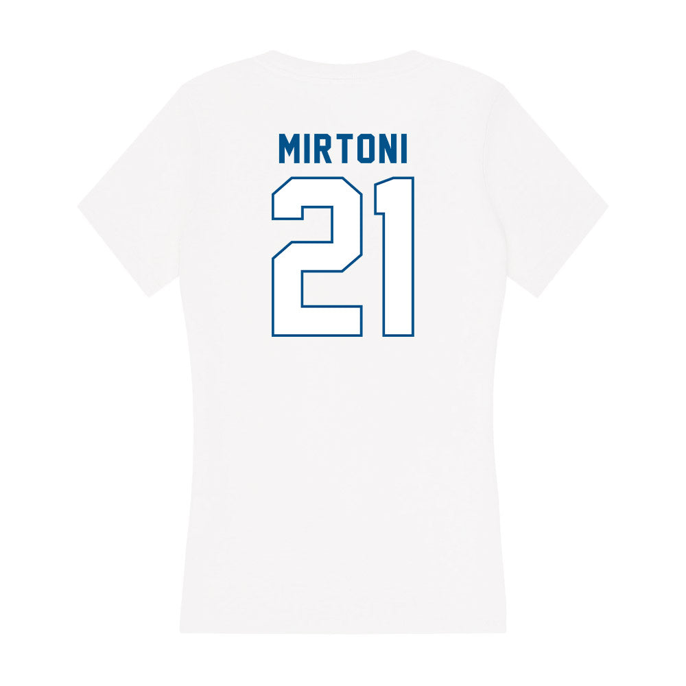 SSU - NCAA Softball : Lauren Mirtoni - Women's V-Neck T-Shirt-1