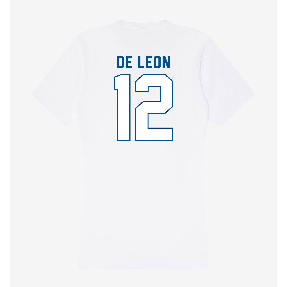 SSU - NCAA Men's Soccer : Christopher De Leon - Women's V-Neck T-Shirt-1