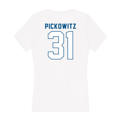 SSU - NCAA Baseball : Jaden Pickowitz - Women's V-Neck T-Shirt-1