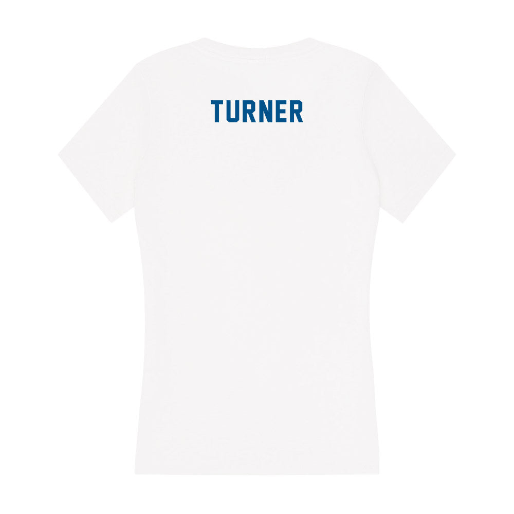 SSU - NCAA Women's Track & Field : Jada Turner - Women's V-Neck T-Shirt-1