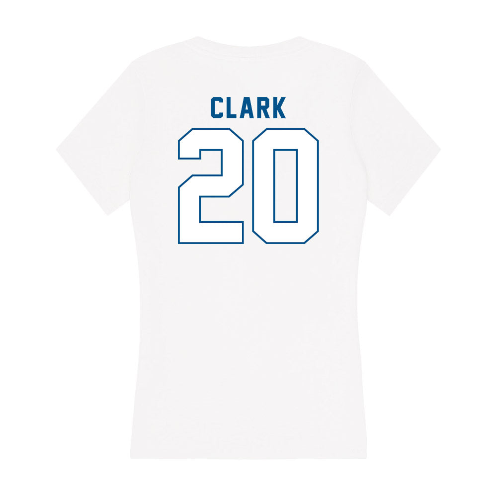 SSU - NCAA Women's Basketball : Madisyn Clark - Women's V-Neck T-Shirt-1