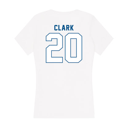 SSU - NCAA Women's Basketball : Madisyn Clark - Women's V-Neck T-Shirt-1