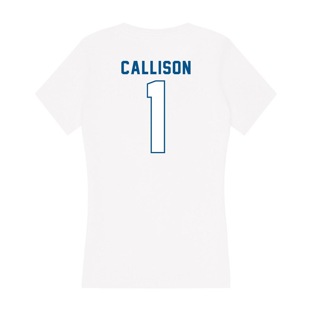 SSU - NCAA Baseball : Shane Callison - Women's V-Neck T-Shirt-1