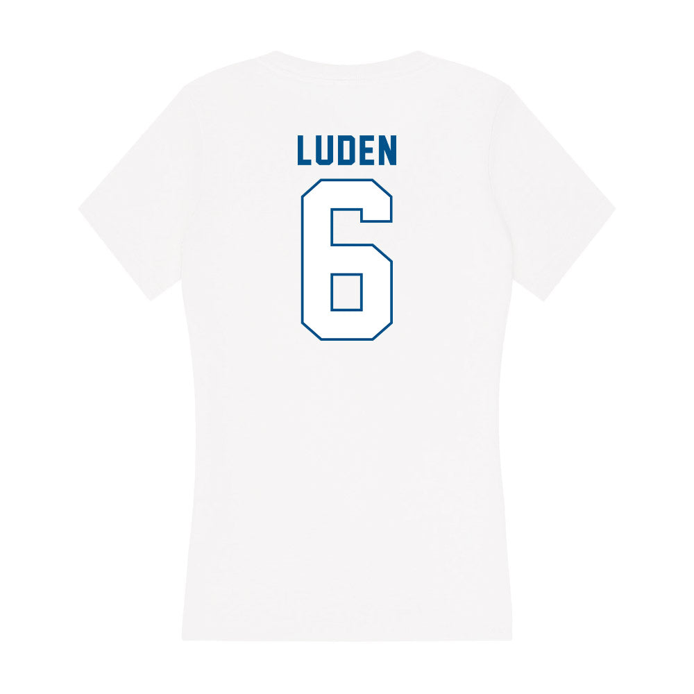SSU - NCAA Softball : Daniela Luden - Women's V-Neck T-Shirt-1