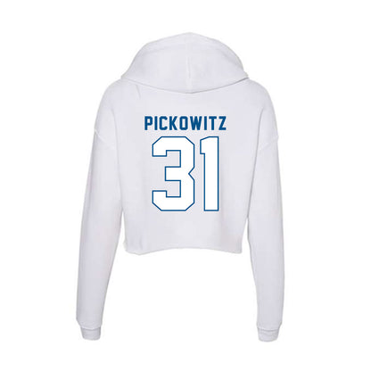 SSU - NCAA Baseball : Jaden Pickowitz - Women's Crop Fleece Hoodie-1