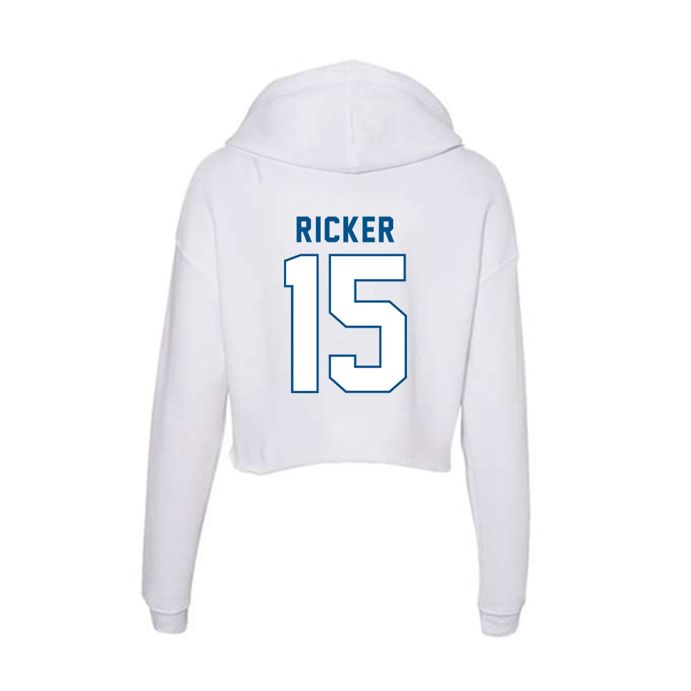 SSU - NCAA Women's Soccer : Ava Ricker - Women's Crop Fleece Hoodie-1
