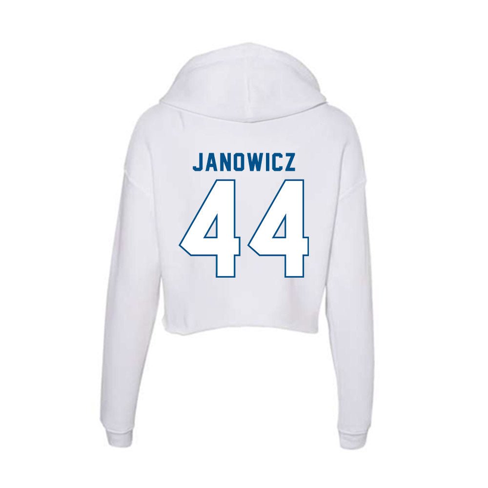 SSU - NCAA Baseball : Blake Janowicz - Women's Crop Fleece Hoodie-1