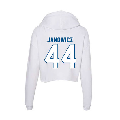 SSU - NCAA Baseball : Blake Janowicz - Women's Crop Fleece Hoodie-1