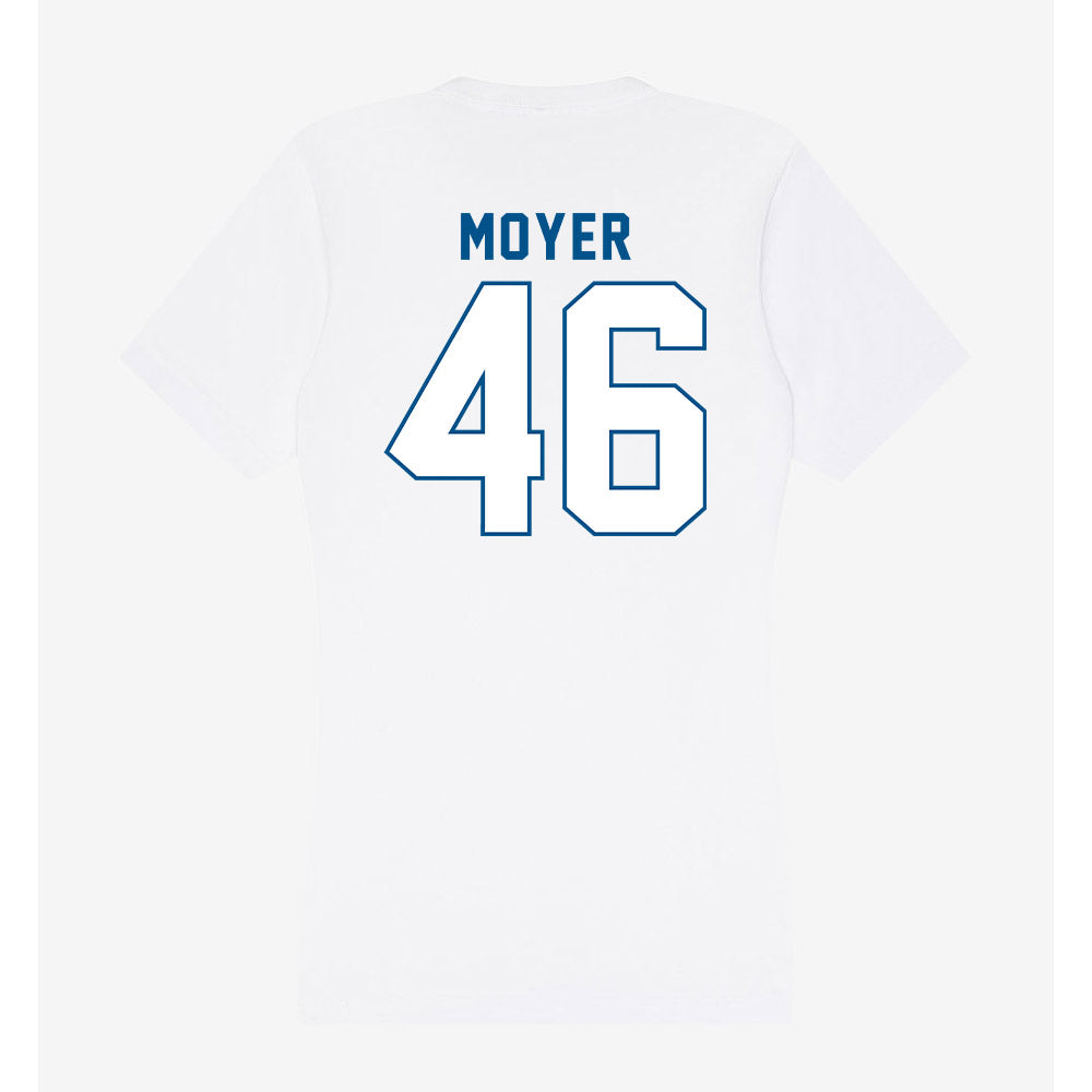 SSU - NCAA Baseball : Evan Moyer - Women's V-Neck T-Shirt-1