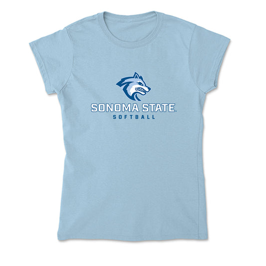 SSU - NCAA Softball : Kaiya Dickens - Soft Style Women’s T-Shirt-0