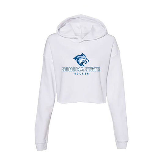 SSU - NCAA Women's Soccer : Ava Ricker - Women's Crop Fleece Hoodie-0