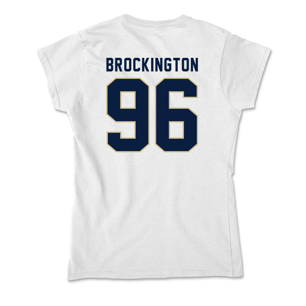 Akron - NCAA Football : Zy Brockington - Soft Style Women’s T-Shirt-1