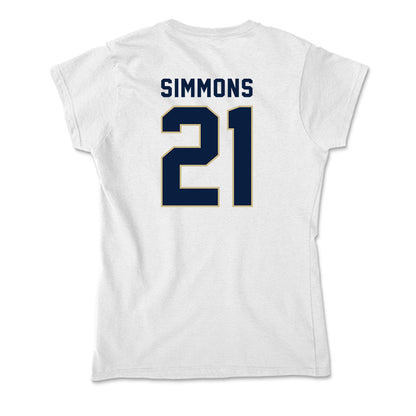 Akron - NCAA Women's Soccer : Anna Simmons - Soft Style Women’s T-Shirt-1