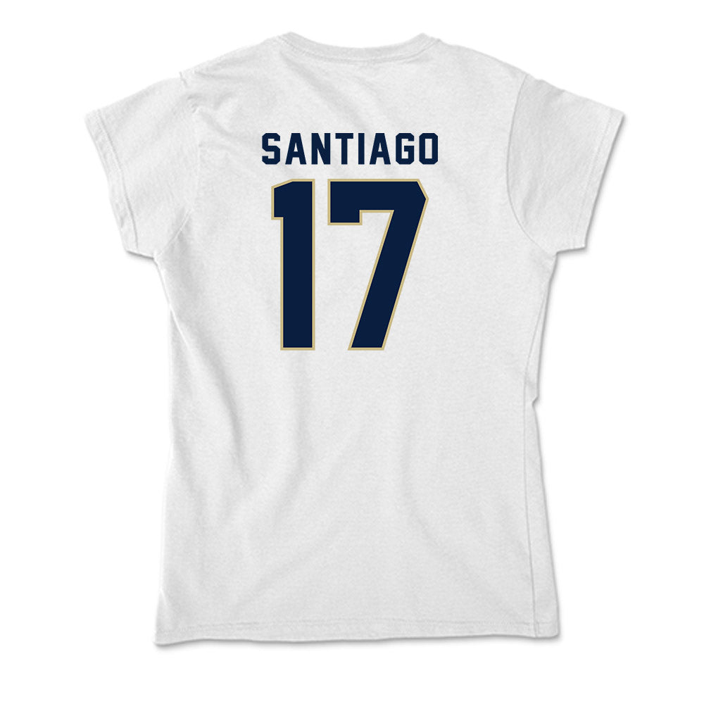 Akron - NCAA Women's Swimming & Diving : Alanis Santiago - Soft Style Women’s T-Shirt-1