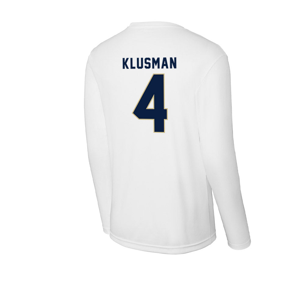 Akron - NCAA Women's Volleyball : Ruby Klusman - Activewear Long Sleeve T-Shirt-1